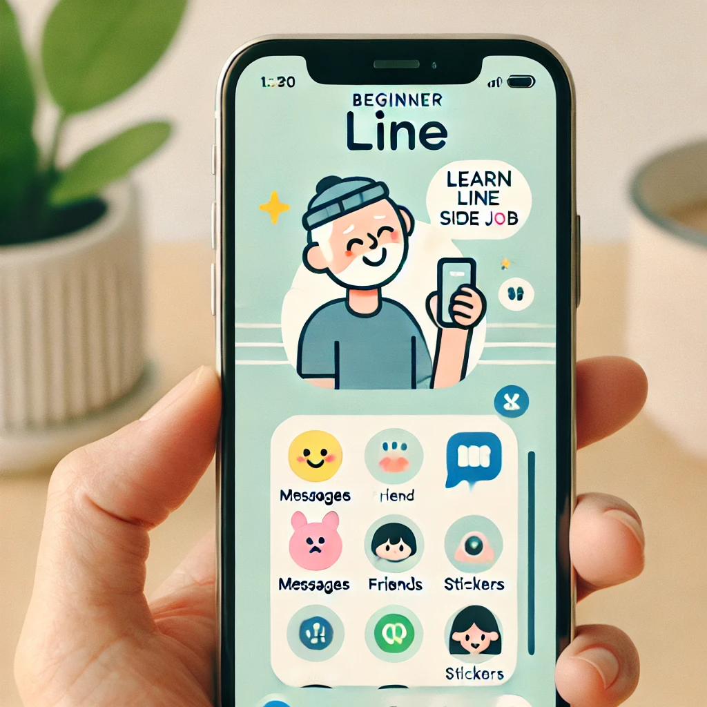 LINE初心者講座（シニア向け）で副業をサポートする方法