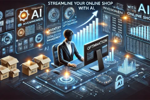 AIで効率化のオンラインショップ運営