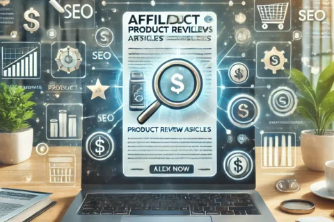 アフィリエイト商品レビュー記事の作成で売上増加を実現！