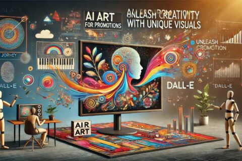 AIアートで完成したプロモーションビジュアル