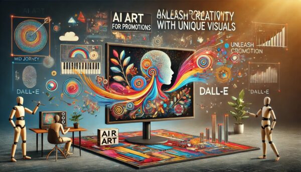 AIアートで完成したプロモーションビジュアル